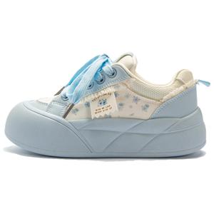 Far waves Амортизирующие износостойкие лоу-топ скейтбордские кроссовки женские светло-голубые, цвет Light Blue