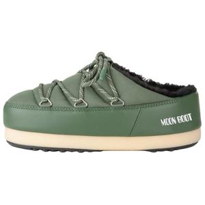 Moon Boot Женские тапочки Green с резиновой подошвой, без специальных функций, с закрытым носком