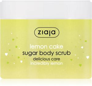 Сахарный скраб для размягчения лимонного пирога Ziaja, 300 мл