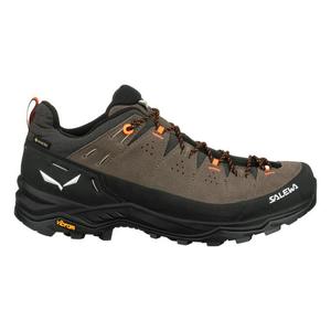 Ботинки для походов Salewa ALP TRAINER 2 GTX M коричневые с эластичным шнуром/черные