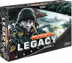 Настольная игра Pandemic: Legacy Season 2 Black