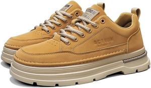 Мужские ботинки Qacksv с мягким носком, оксфордская кожа, стильные, вечерние, противоскользящие, удобные, повседневные прогулочные туфли, черный