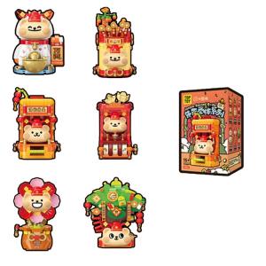 Набор милых медвежат и предопределенных святых мистические коробки одиночная мистическая коробка/полный набор 6 шт TOP TOY