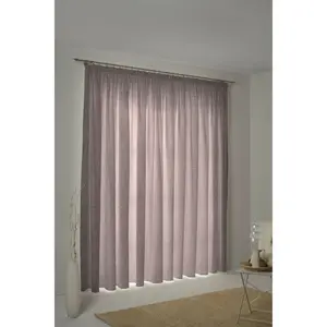 Штора Adam «Scribble», (1 шт.), изготовлена ​​из экологически чистого хлопка, цвет lila/naturweiß