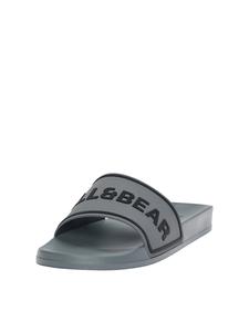 Мюли Pull&Bear, серый