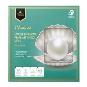 JM Solution новая коллекция двухкамерная маски Ocean Pearl для лица успокаивающая увлажняющая и насыщающая влагой 5 штук/упаковка JMsolution