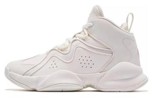 Баскетбольные кроссовки женские высокие белые Qiaodan