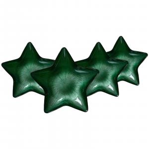 Ritzenhoff Breker Набор из 4 тарелок «Звездный зеленый», диаметр 29 см