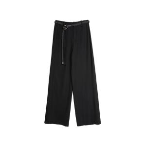 ELLE Повседневные брюки Women's Black Moderate Straight Fit