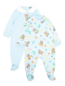 Комплект для новорожденного teddy bear Moschino Kids, синий