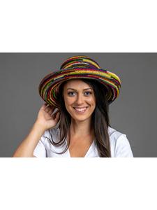 Шляпа collezione alessandro, разноцветный