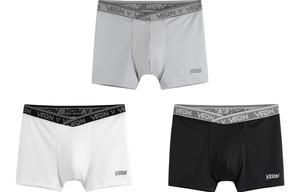 Трусы мужские 3 шт VEIDOORN, 3 шт (Черный)