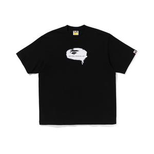 Футболка с принтом логотипа A BATHING APE, черный