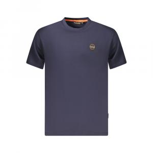 Синяя мужская футболка из органического хлопка Napapijri