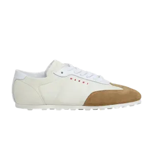Кроссовки Marni Wmns Softy Soccer Sneaker, Off White Desert