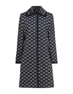 Тренч Alberta Ferretti, синий