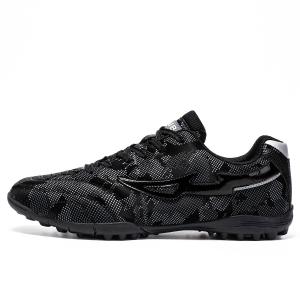 Детские футбольные бутсы для подростков QIUTEXIONG, черный