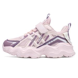 Нескользящие, износостойкие, легкие, амортизирующие, низкие повседневные кроссовки для детей BOBDOG, розовый