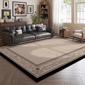 Budis Ковер 200х300 см в стиле французского винтажа, кремовый, для гостиной, водостойкий, моющийся, Fangfei [Dewu Rong]