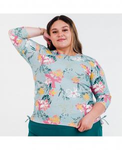 Купальный топ и плавки/бюстгальтеры Margaux больших размеров Calypsa, Hawaiian paradise