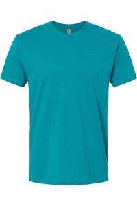 Футболка унисекс из хлопка Next Level, цвет teal
