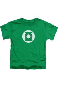 Gildan Детская футболка с коротким рукавом и логотипом Зеленого Фонаря из комиксов DC
