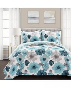 Комплект одеял Leah Lush Décor, синий