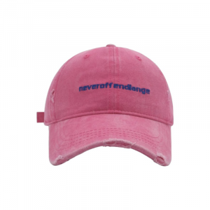 Хлопковая бейсболка Unisex FREE RABBITⅡ, розовый красный