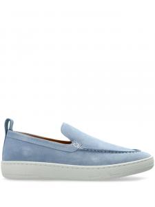 Замшевые мокасины Lanvin, синий