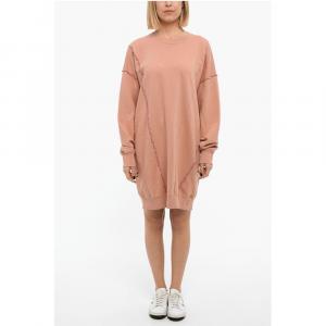 Платье-толстовка D-ROBBIECUT из чесаного хлопка Diesel, мультиколор