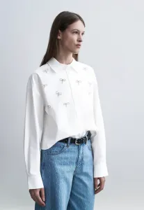 Блузка cineuli на пуговицах Maje, White