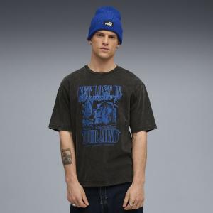 Мужская футболка с коротким рукавом Graphic Paradise Mindset Washed Boxy