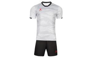 Футболка и шорты для футбола Unisex KELME, неоново-оранжевые