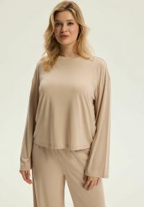 Топ ESOTIQ Long sleeved top, Beige/Sand