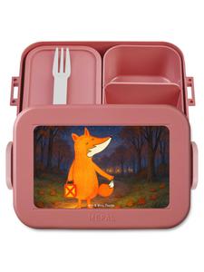 Mr. & Mrs. Panda Дизайн фонарика в виде лисы для бенто, выполненного в пастельно-красных тонах (без лишних слов)
