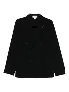 Двубортный пиджак Lardini, черный