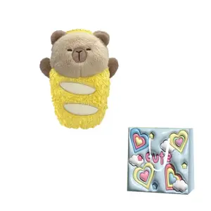 Плюшевая кукла Puffy Capybara высотой 23 см Brangdy