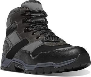 Ботинки Danner Field Ranger с композитным носком и водонепроницаемой обработкой, 15 см, для мужчин- кожа и текстиль с дышащей, сухой и противоскользящей подошвой, соответствует стандарту EH, серый