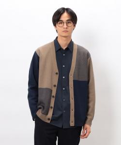 Кардиган в клетку жаккард Comme Ca Ism, цвет Beige