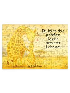 Mr. & Mrs. Panda Детский пазл «Жираф» с надписью, выполненной белым цветом