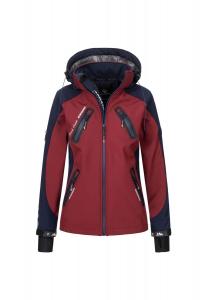 Куртка из софтшелла Rock Creek, цвет Weinrot