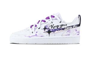 Детские скейтерские кроссовки Court Borough для младших школьников Nike, фиолетовый