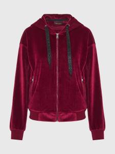 Толстовка с капюшоном на молнии Funky Buddha, цикламеновый