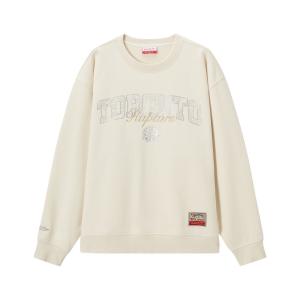 Mitchell Ness Свитшот Mitchell & Ness x NBA Toronto Raptors SS25 Unisex Ecru