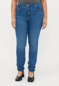 Джинсы carcruz, узкий крой Only Carmakoma, Medium Blue Denim