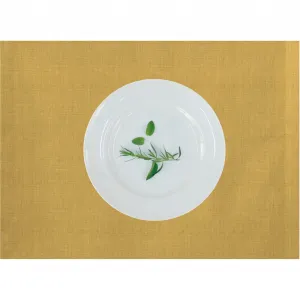 АПЭЛТ Подставка для столовых приборов «Аризона, Uni-Basic», (набор, 2 шт.), имитация льна Apelt, цвет dunkelgelb