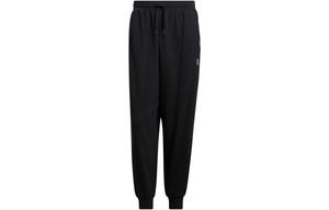 Трикотажные спортивные штаны унисекс черные Adidas, черный