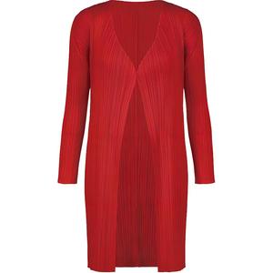 PLEATS PLEASE ISSEY MIYAKE Топ SS24 женский красный