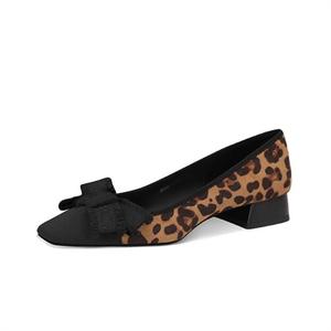 Повседневные туфли на каблуке 2,5 см женские JESSICA SOPHIA, леопардовый принт