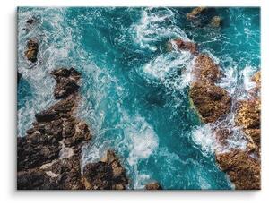 Картина на холсте ArtMind Ocean rocks, многоцветный